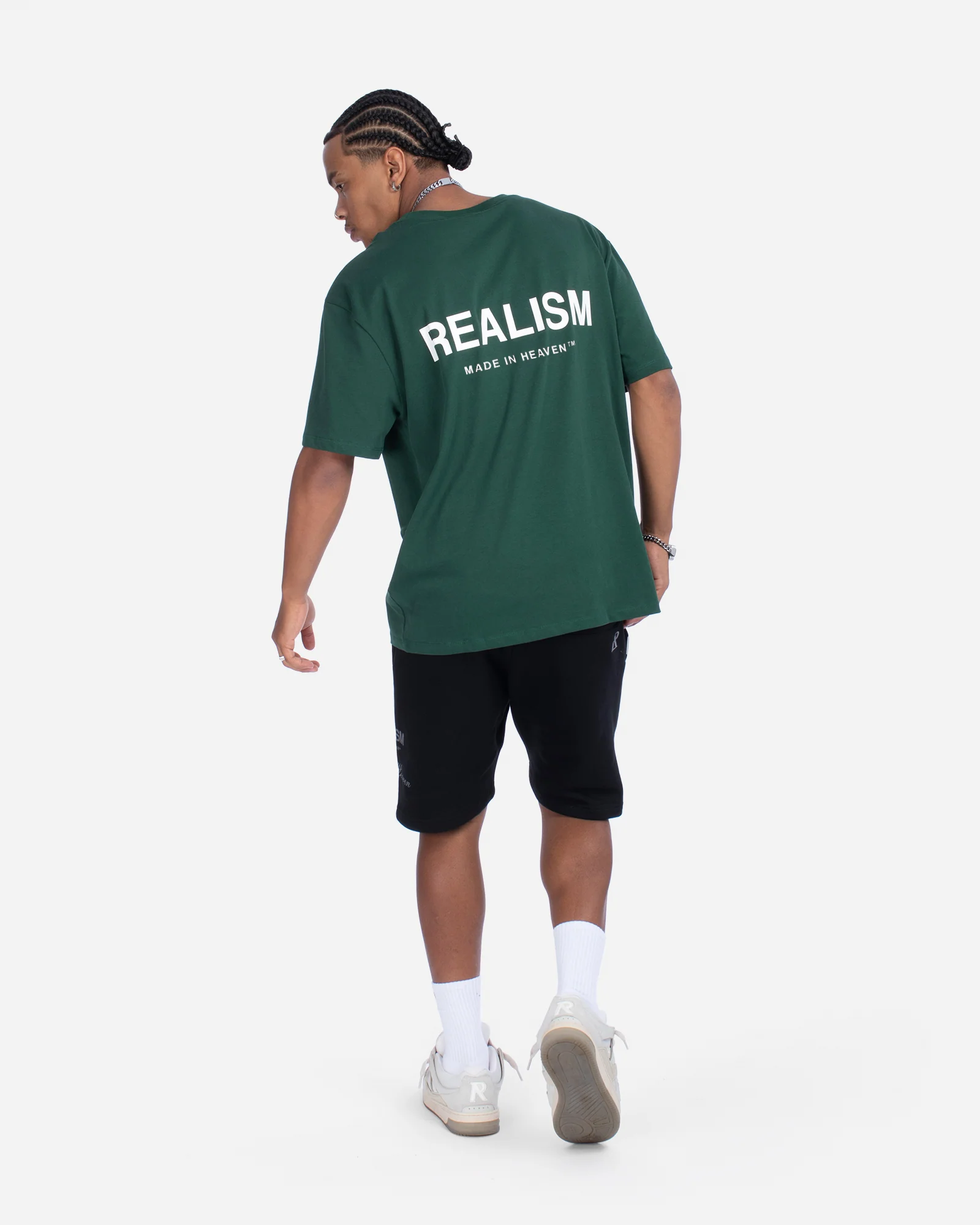HEAVEN LOGO TEE PINE GREEN - Image 3
