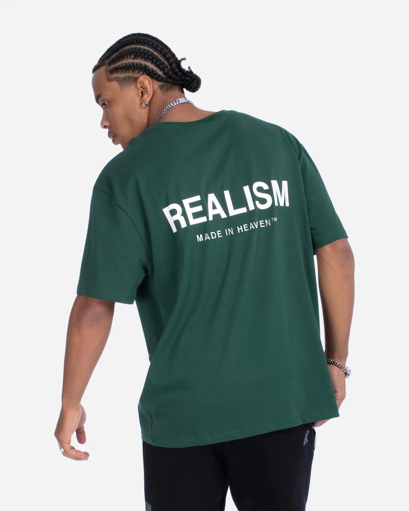 HEAVEN LOGO TEE PINE GREEN - Image 6