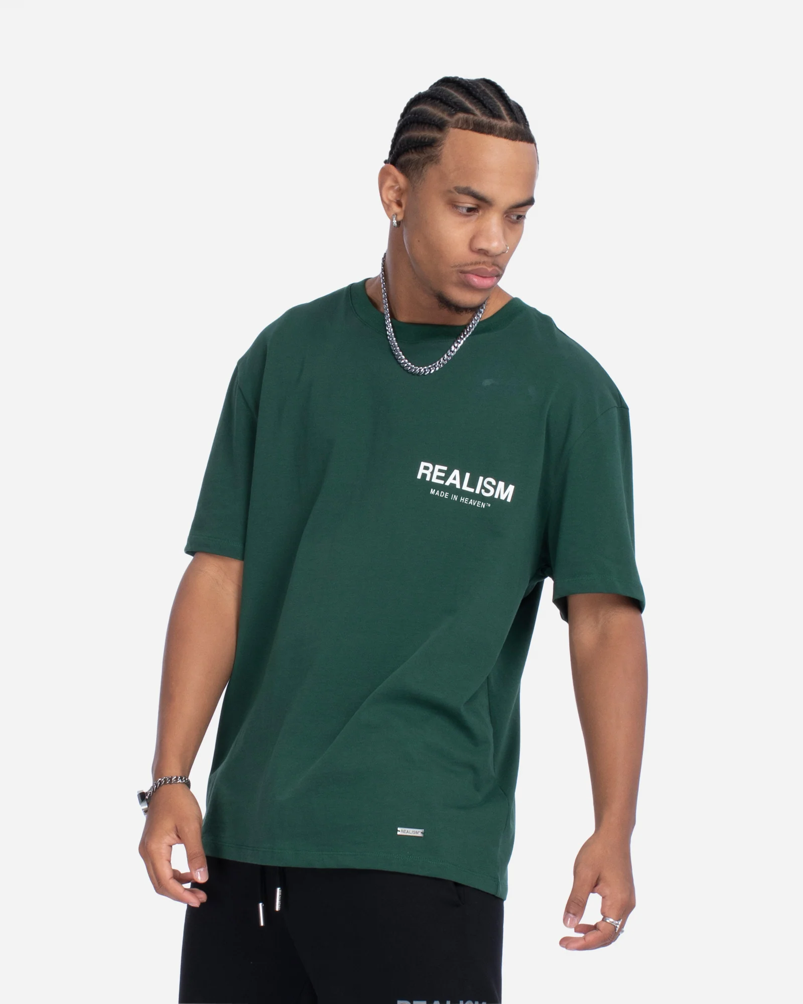 HEAVEN LOGO TEE PINE GREEN - Image 7