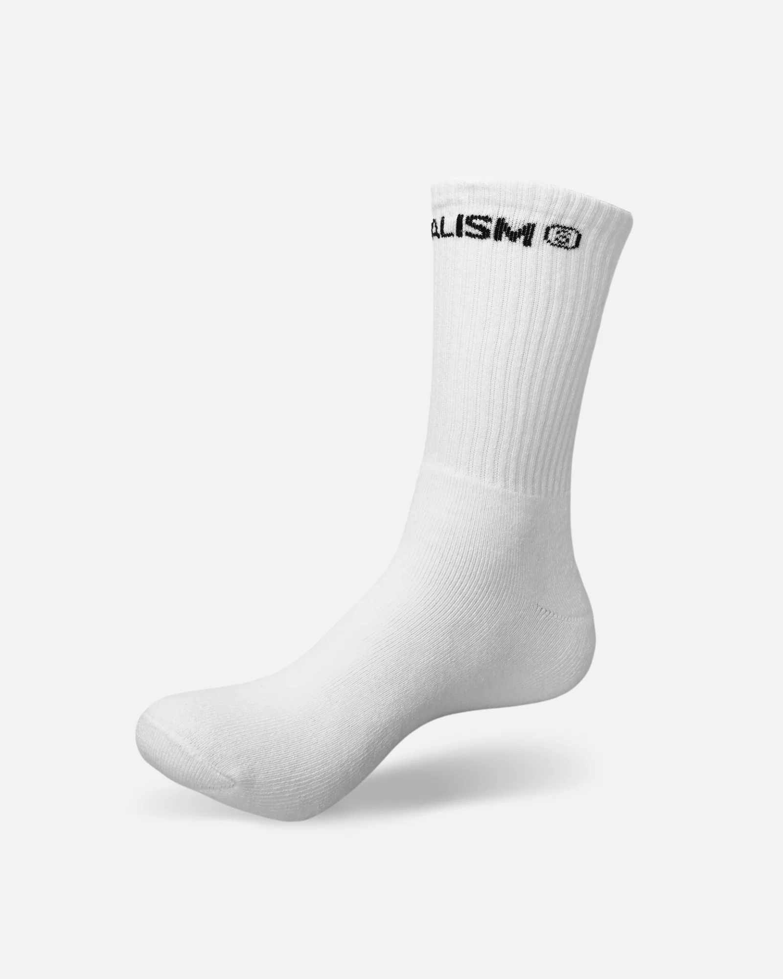 CORE LOGO SOCKS WHITE 3 PACK - Image 5