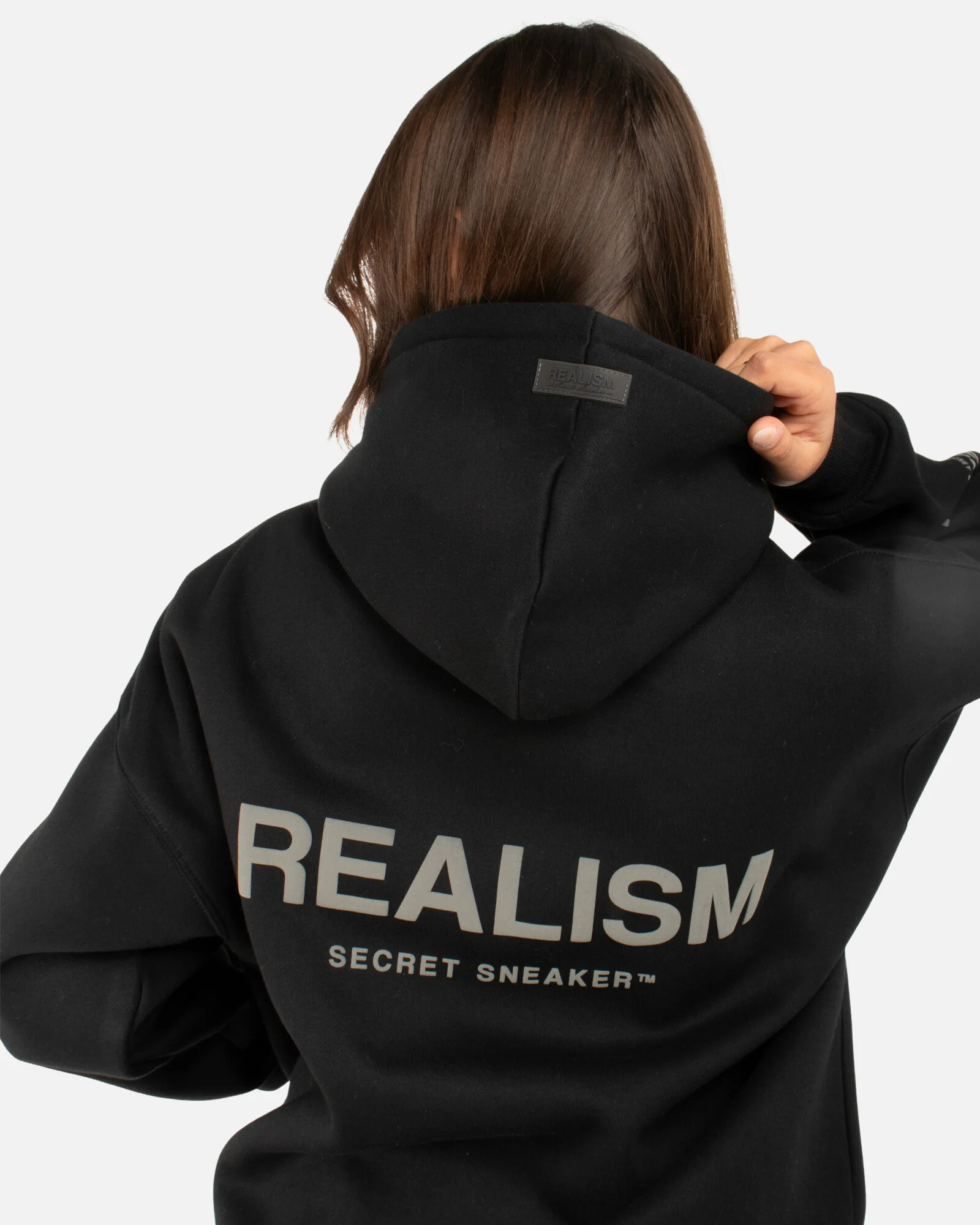 COURT BOXY HOODIE BLACK - Image 10