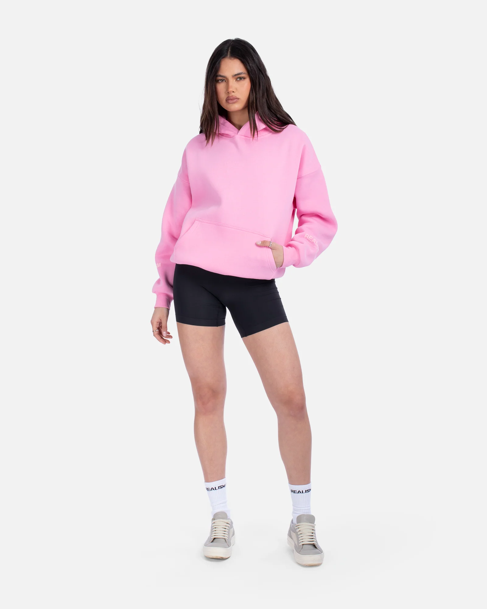COURT BOXY HOODIE CANDY PINK - Image 13