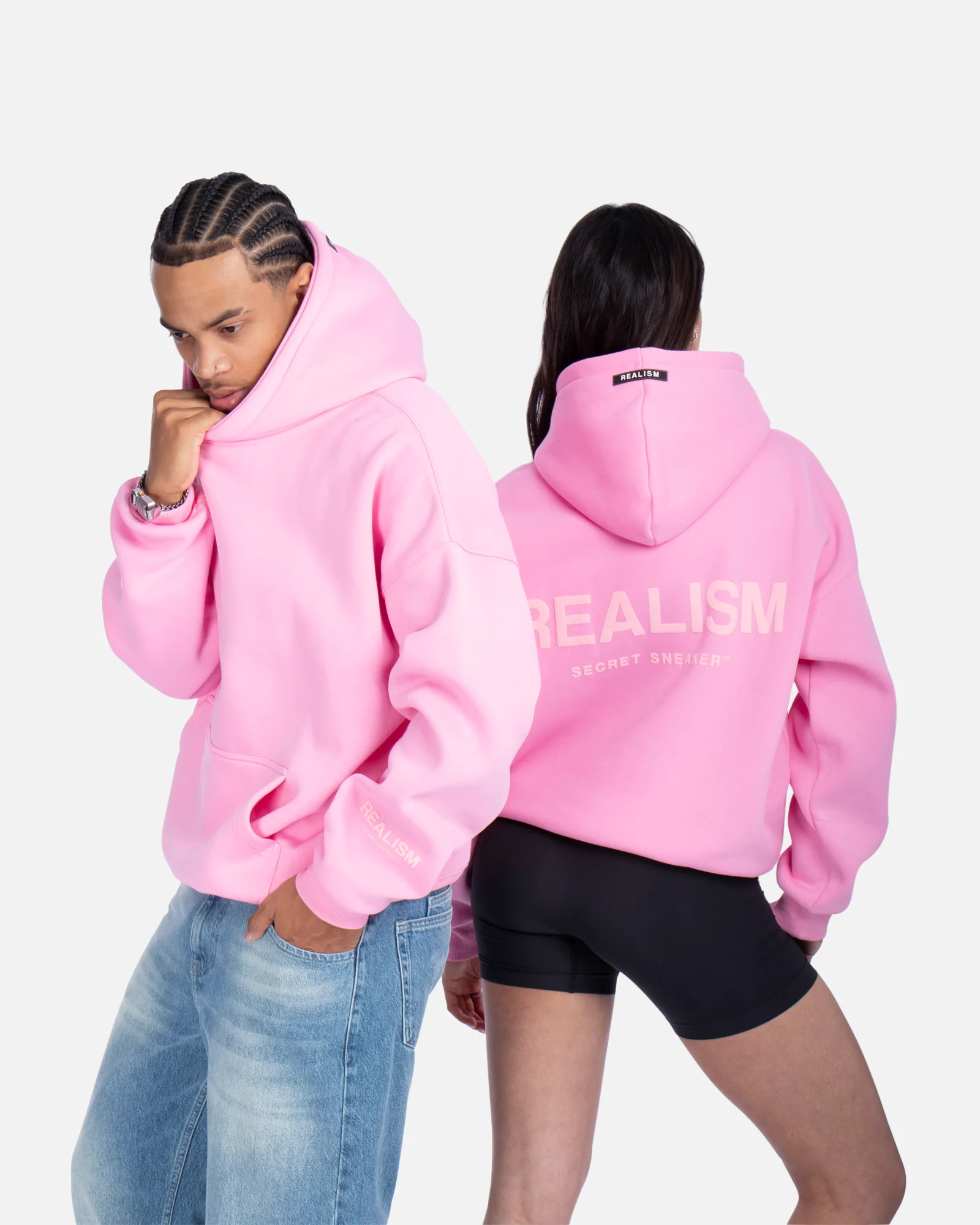 COURT BOXY HOODIE CANDY PINK - Image 7