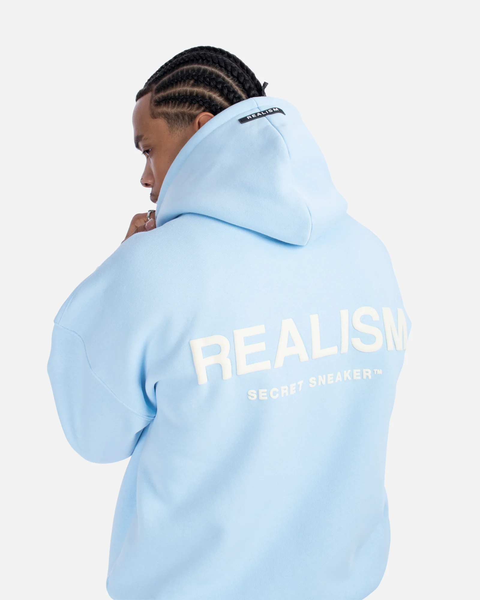 COURT BOXY HOODIE SKY BLUE - Image 15