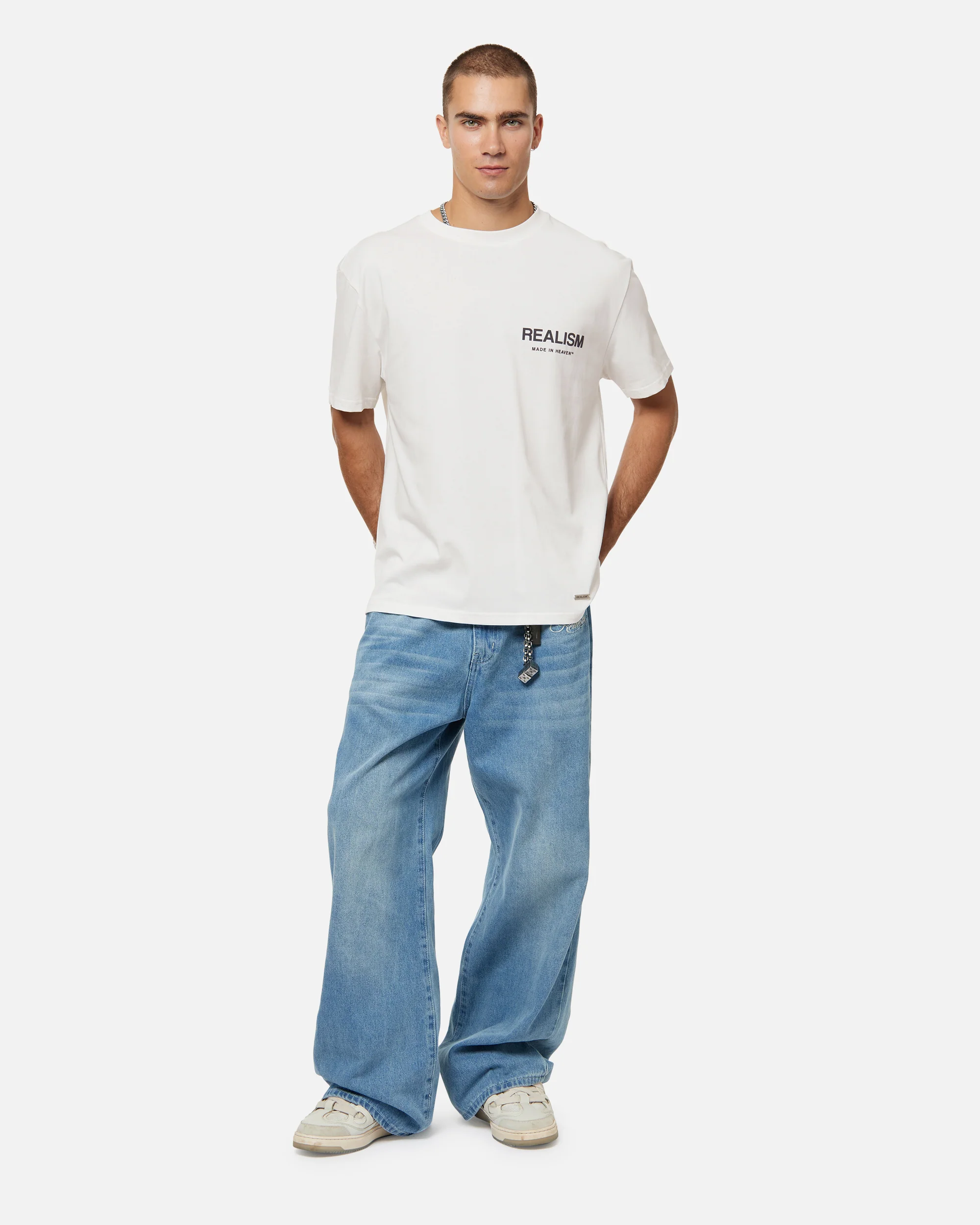 HEAVEN LOGO TEE PILOT NAVY - Image 4