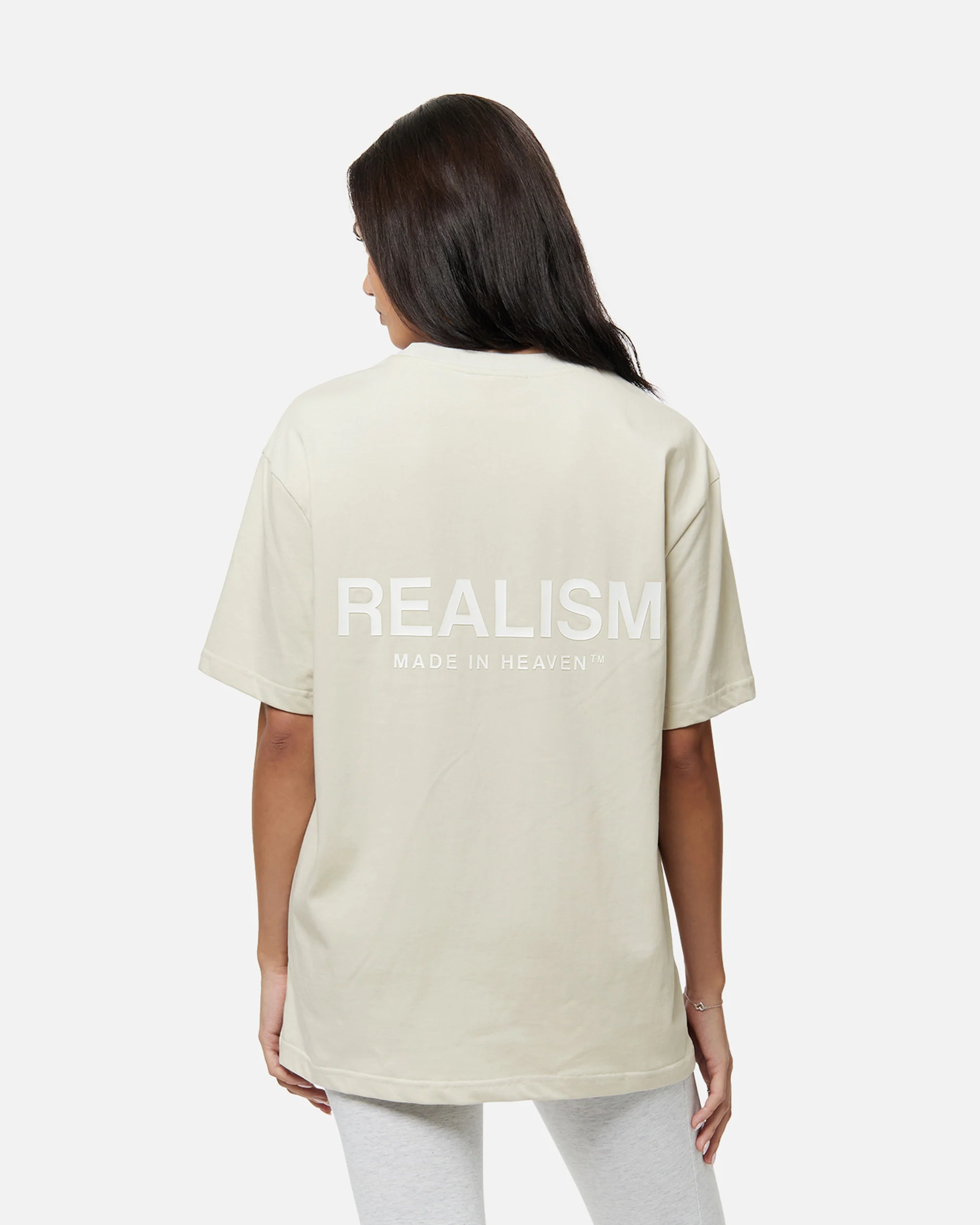 HEAVEN LOGO TEE WHEAT - Image 7