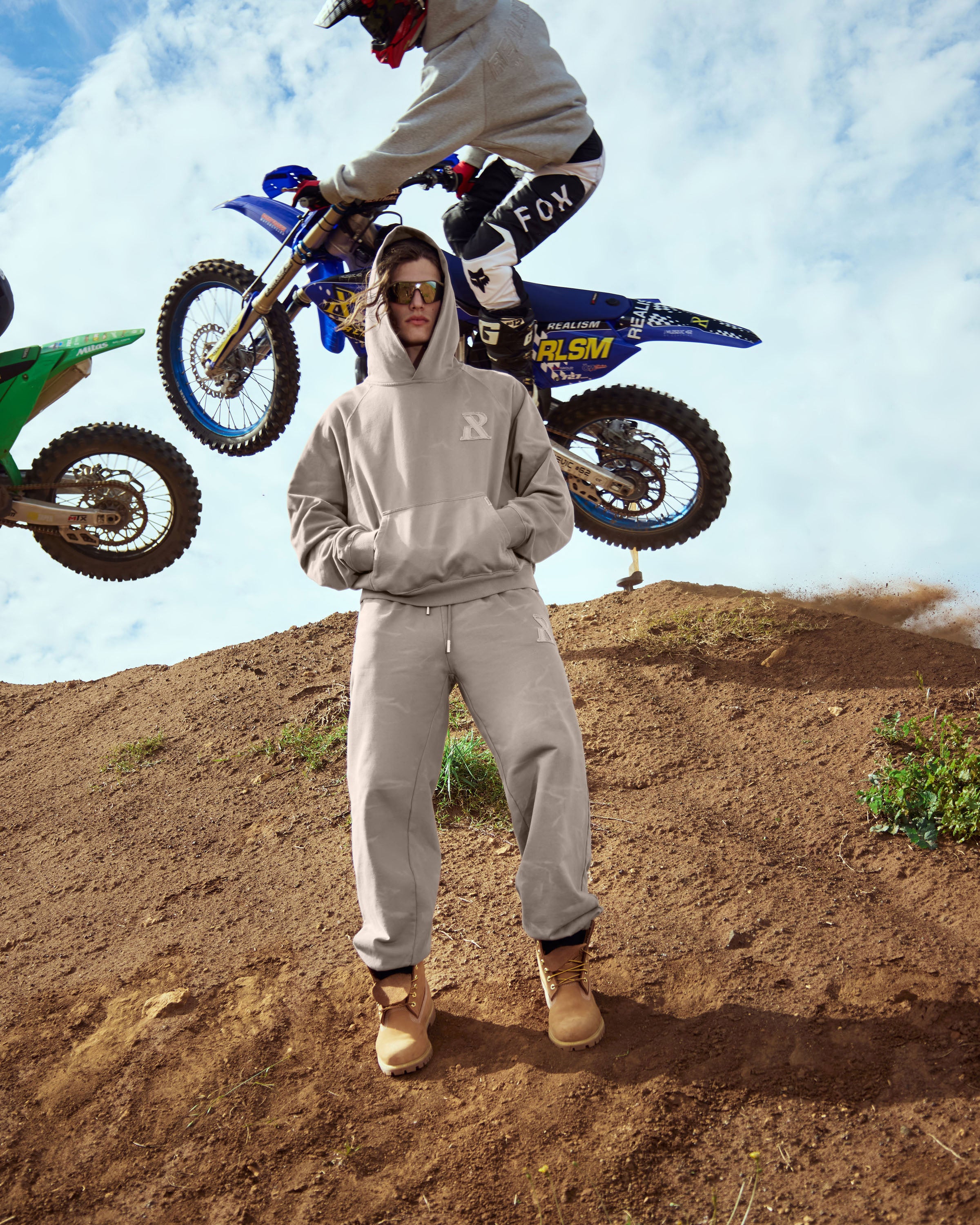 LEGACY SWEATPANTS WASHED STONE - Image 3