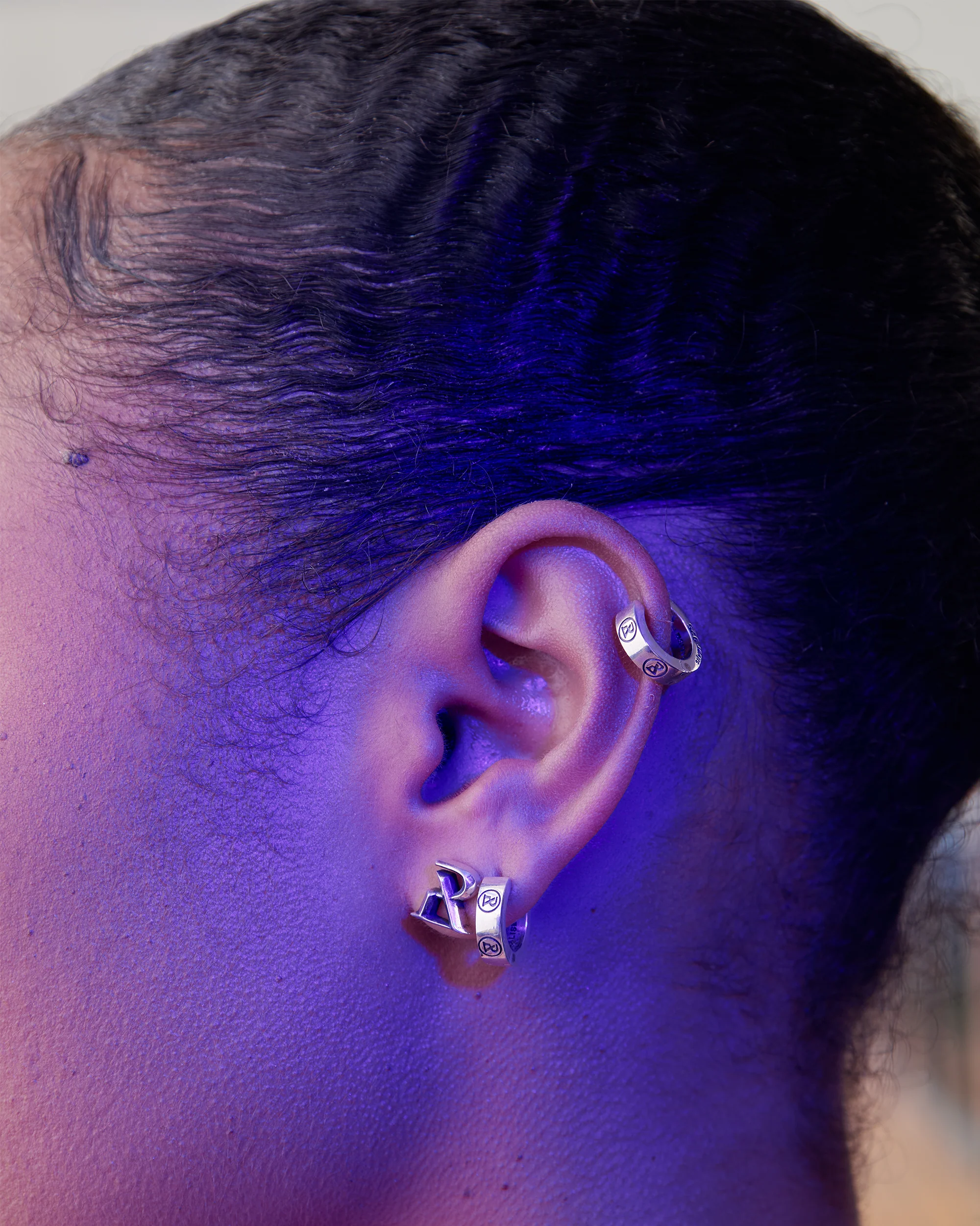RADIANT 925 STERLING SILVER EARRINGS - Image 3