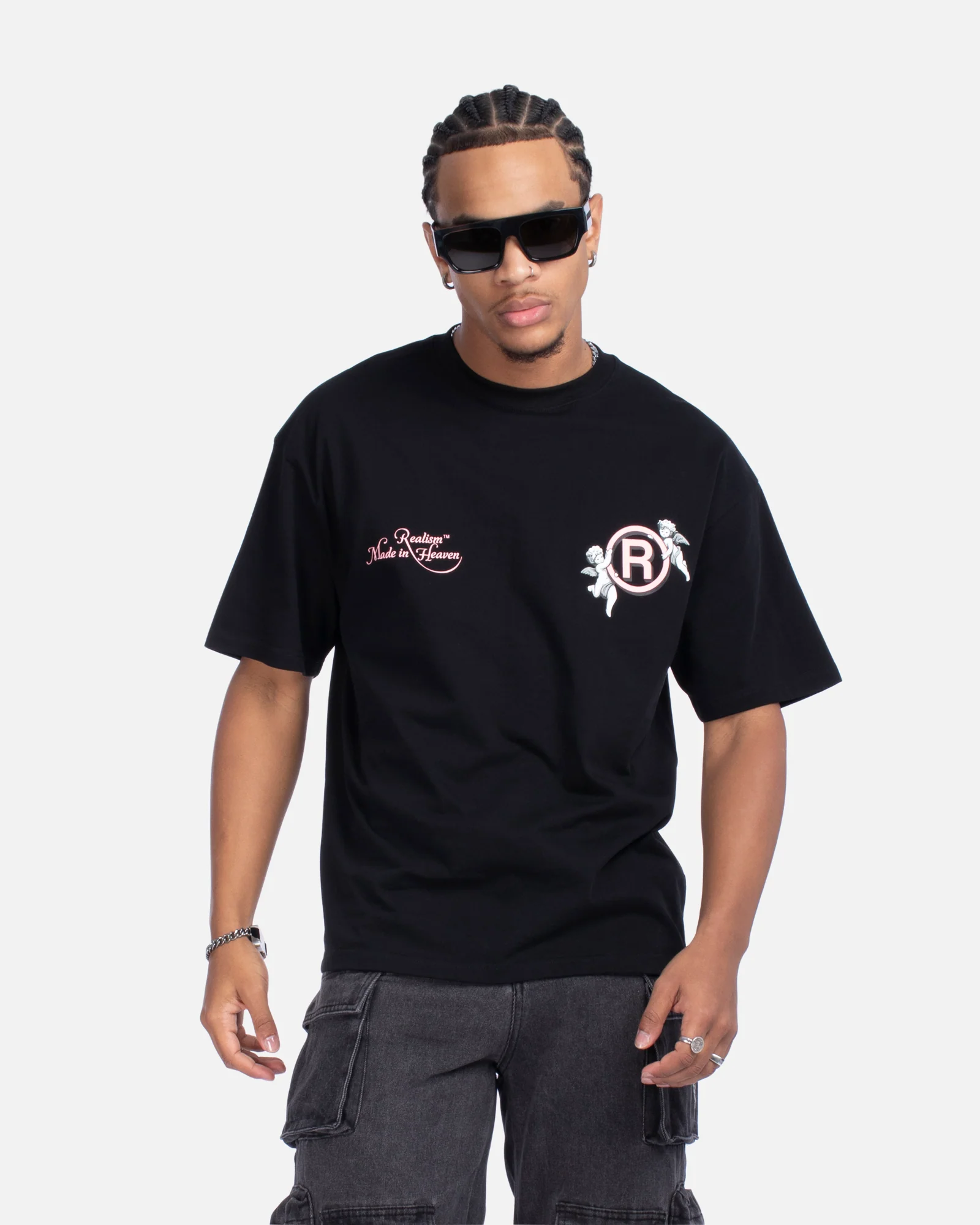 MADE IN HEAVEN TEE BLACK - Image 3
