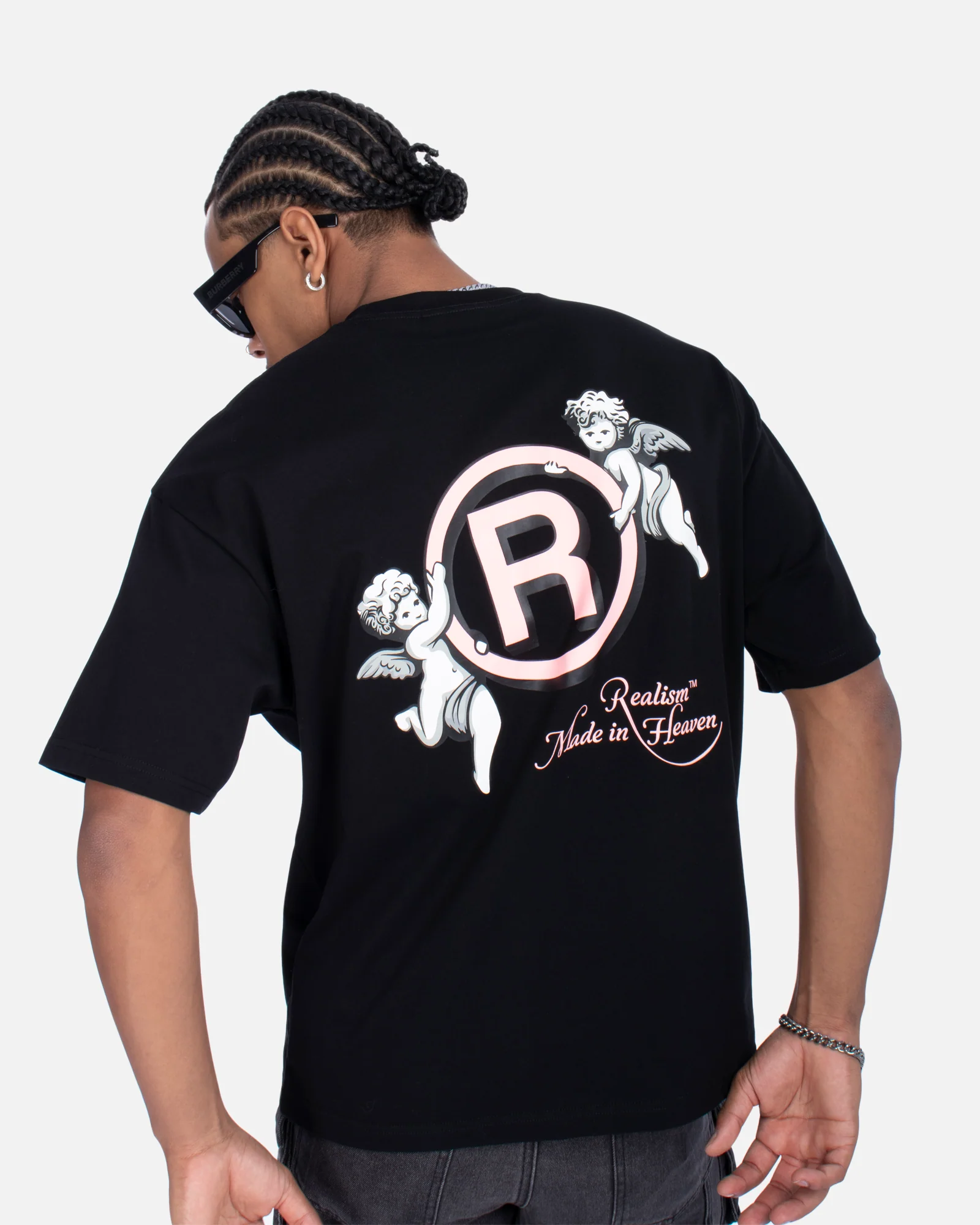 MADE IN HEAVEN TEE BLACK - Image 5