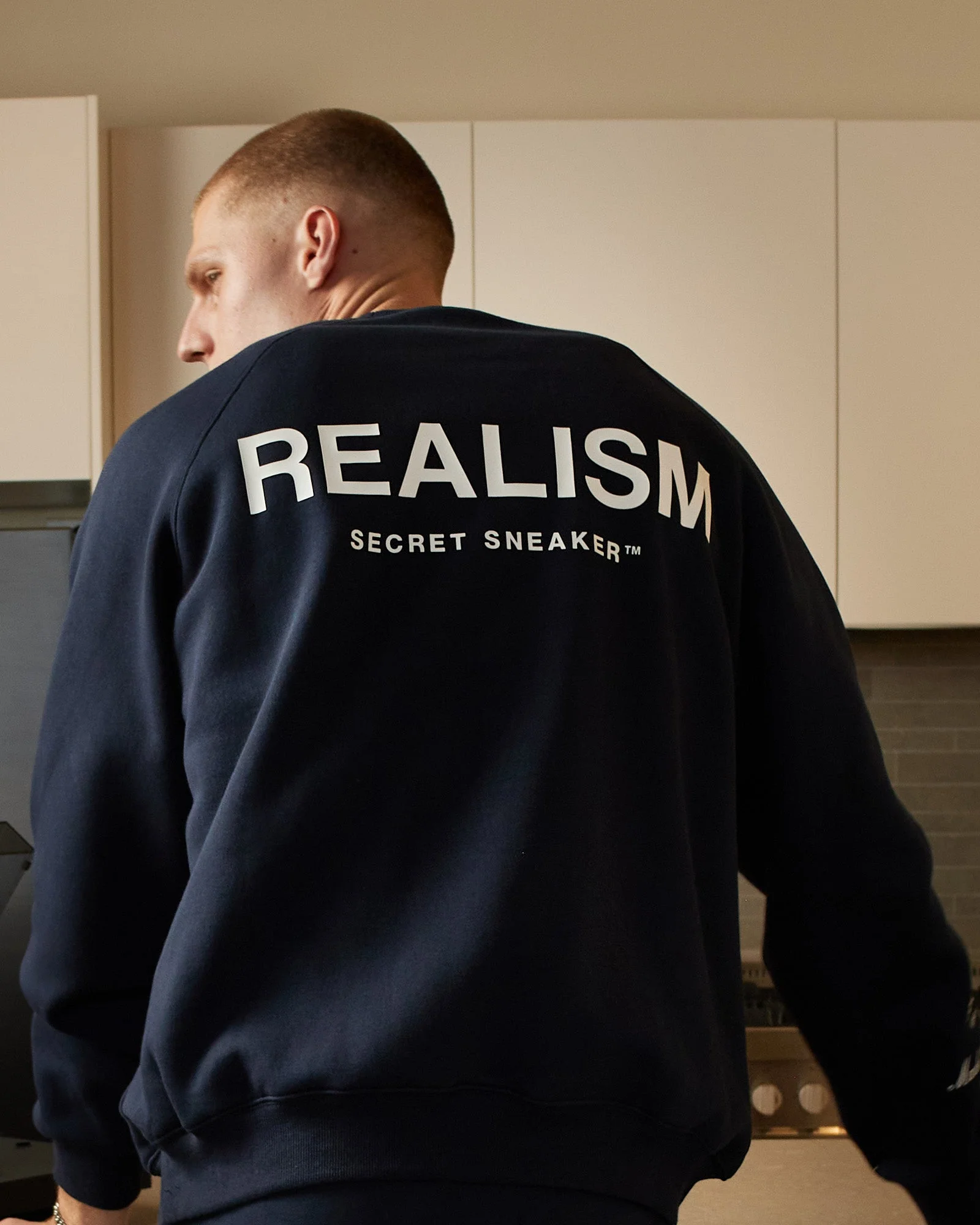 RADIANT CREWNECK ROYAL NAVY - Image 4