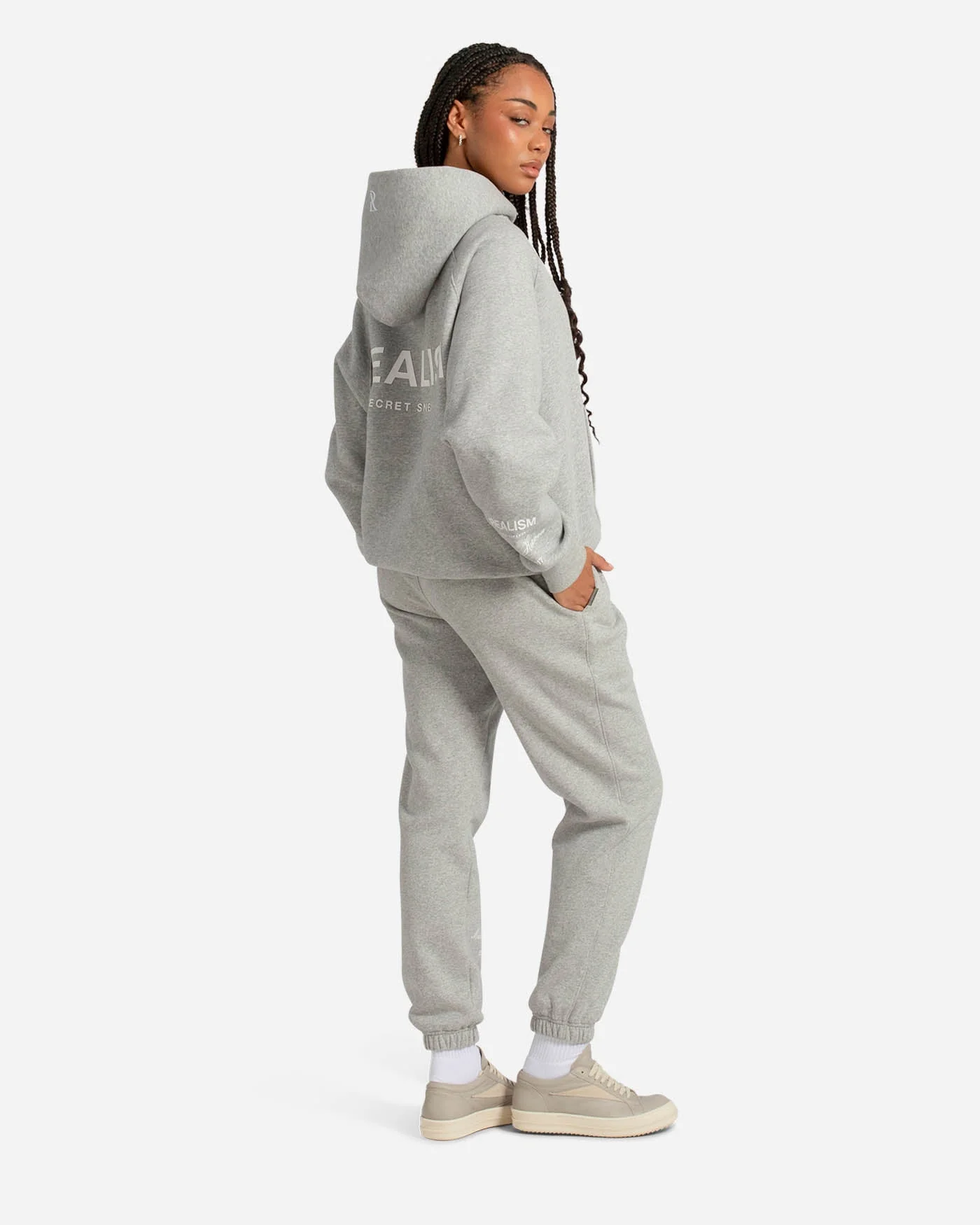 RADIANT SWEATPANTS GREY MARLE - Image 6