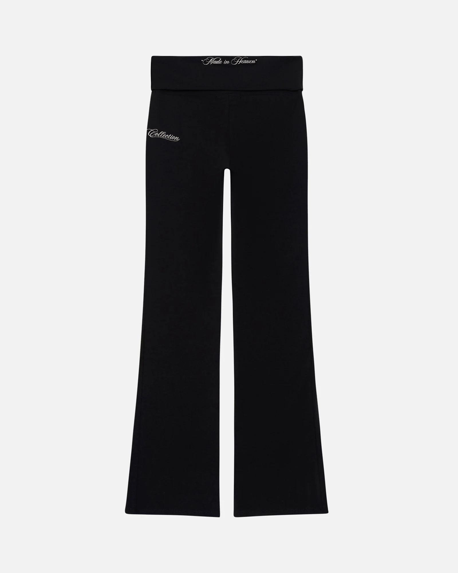 SCRIPT FOLDOVER PANT BLACK - Image 2