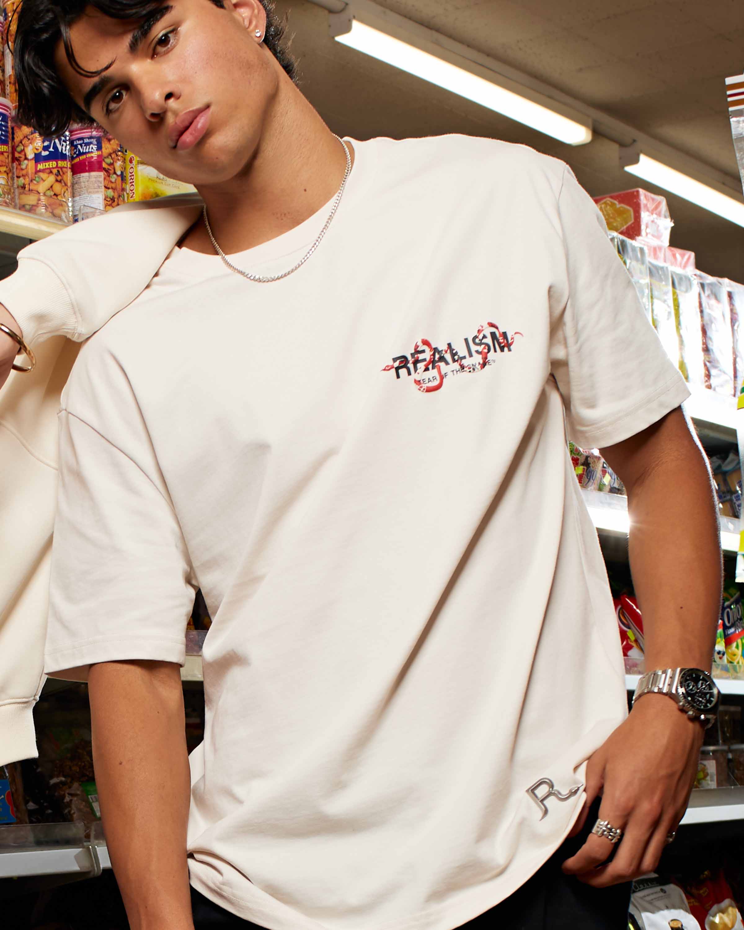 SNAKE LOGO TEE SHELL - Image 3