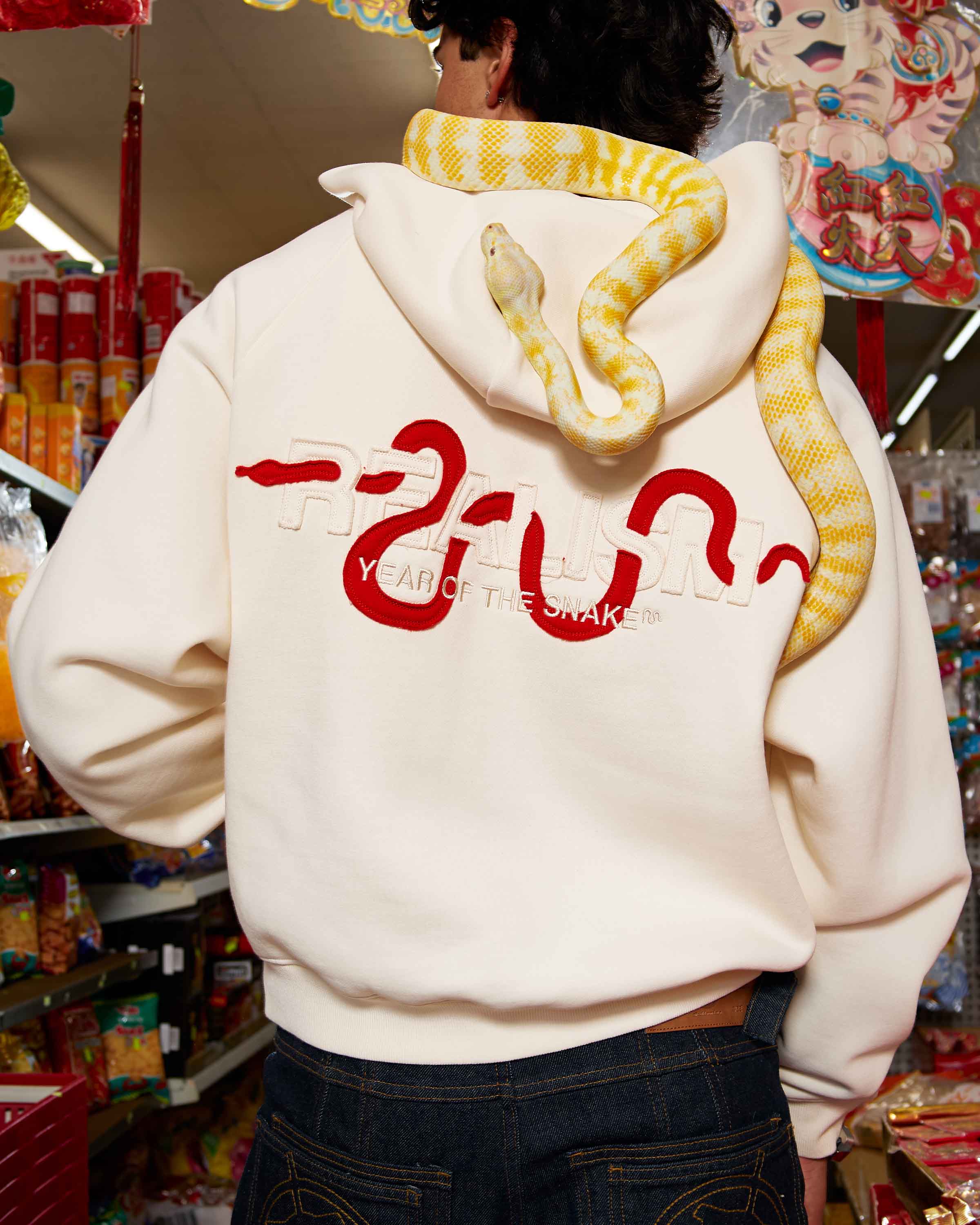 SNAKE PATCH ZIP HOODIE SHELL - Image 5