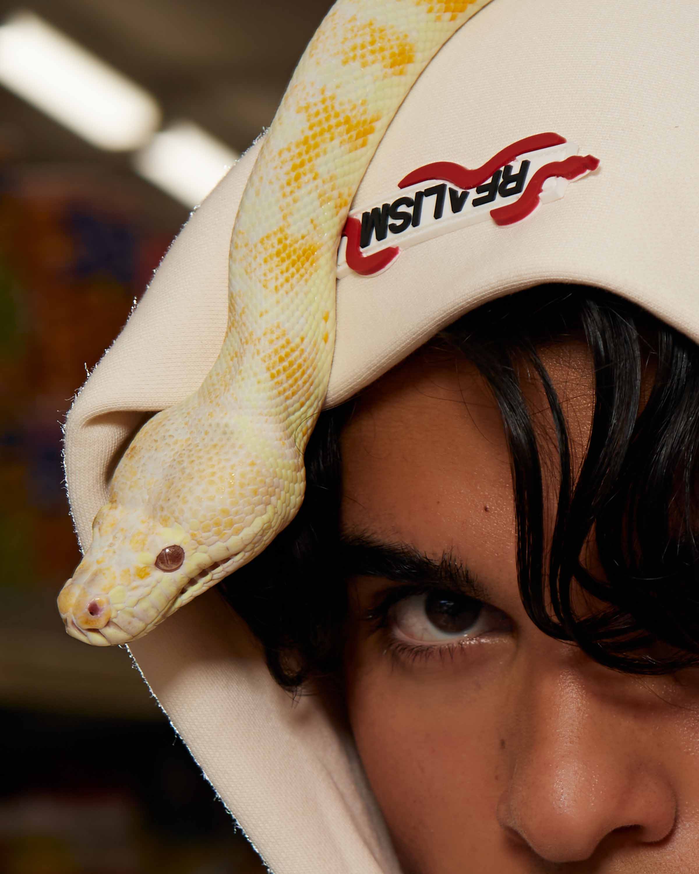 SNAKE PATCH ZIP HOODIE SHELL - Image 6